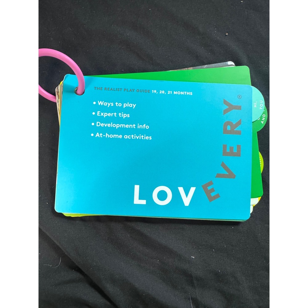 Lovevery The Realist Play Guide Toddler 19 20 21 Months Parent Resource Book‎